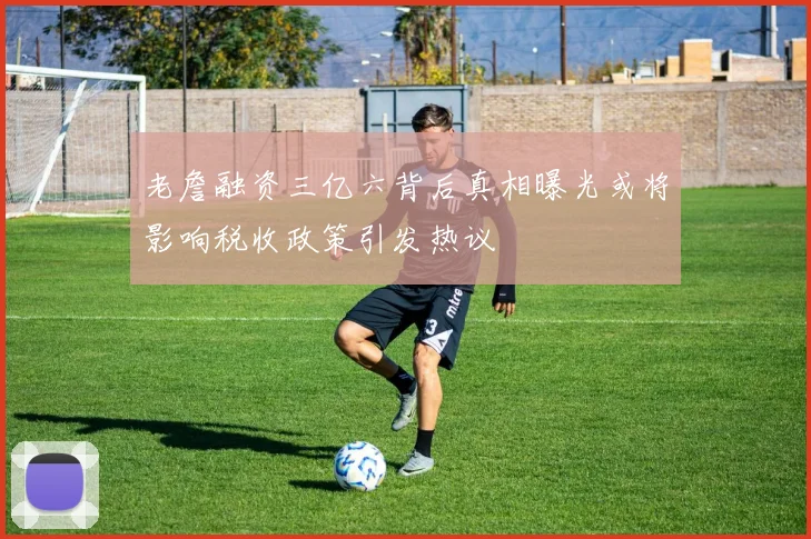 老詹融资三亿六背后真相曝光或将影响税收政策引发热议
